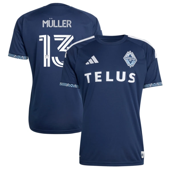 Camiseta Vancouver Whitecaps Thomas Müller 13 Visitante 2026