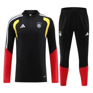 Conjunto de Sudadera 1/4 Zip Alemania 2026/2027 Negro