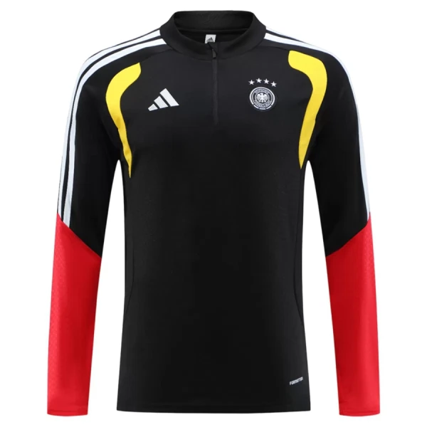Conjunto de Sudadera 1/4 Zip Alemania 2026/2027 Negro