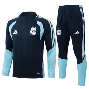 Conjunto de Sudadera 1/4 Zip Argentina 2026/2027 Azul marino