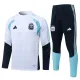 Conjunto de Sudadera 1/4 Zip Argentina 2026/2027 Blanco