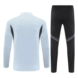 Conjunto de Sudadera 1/4 Zip Japón 2026 Blanco