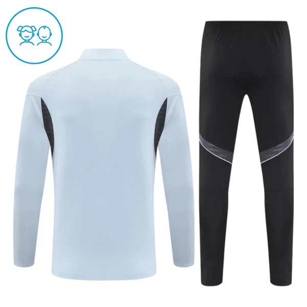 Conjunto de Sudadera 1/4 Zip Japón 2026 Niño Blanco