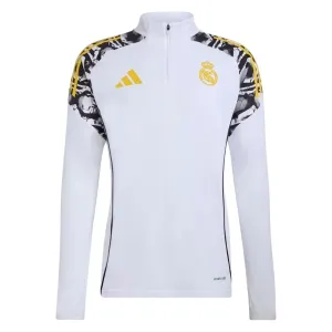 Conjunto de Sudadera 1/4 Zip Real Madrid 2026/2027 Blanco