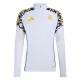 Conjunto de Sudadera 1/4 Zip Real Madrid 2026/2027 Blanco