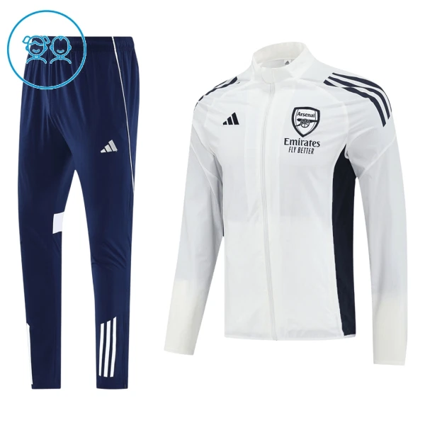 Conjunto Deportivo Arsenal 2025/2026 Niño Blanco