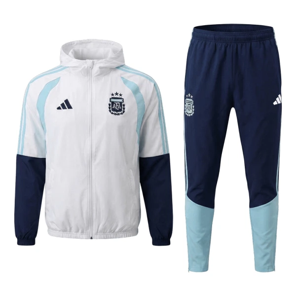 Sudadera con Capucha Argentina 2026/2027 Blanco Sudadera con Capucha Argentina 2026/2027 Blanco