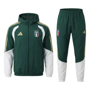 Sudadera con Capucha Italia 2026/2027 Verde