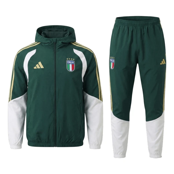 Sudadera con Capucha Italia 2026/2027 Verde