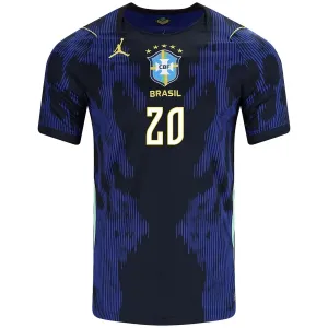 Camiseta Brasil Estêvão 20 Visitante Mundial 2026