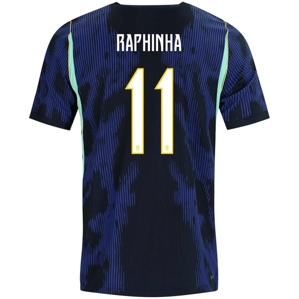 Camiseta Brasil Raphinha 11 Visitante Mundial 2026
