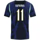 Camiseta Brasil Raphinha 11 Visitante Mundial 2026
