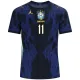 Camiseta Brasil Raphinha 11 Visitante Mundial 2026
