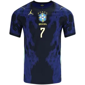Camiseta Brasil Vinicius Junior 7 Visitante Mundial 2026