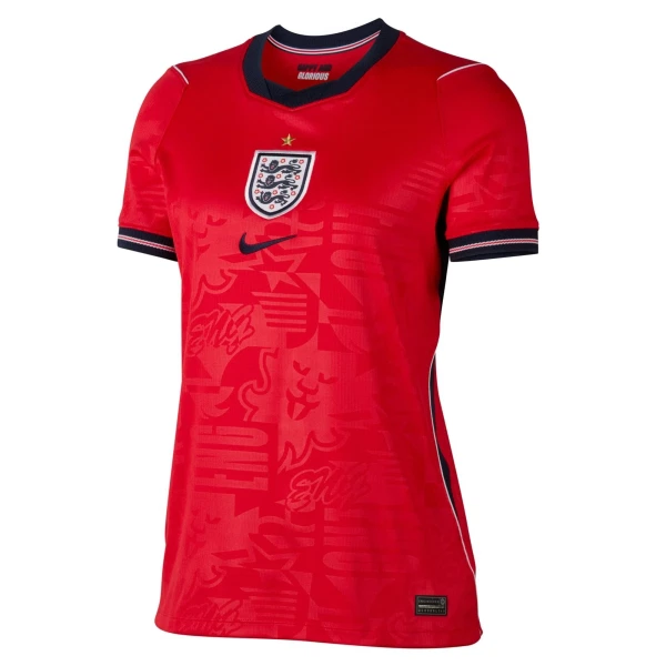 Camiseta Inglaterra Visitante Mundial 2026 Mujer