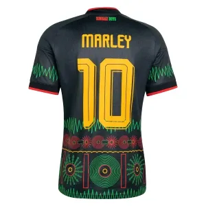 Camiseta Jamaica Bob Marley 10 Visitante Mundial 2026
