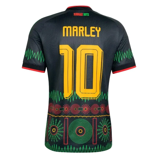 Camiseta Jamaica Bob Marley 10 Visitante Mundial 2026