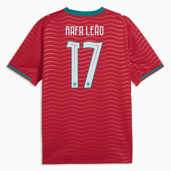 Camiseta Portugal Rafael Leão 17 Local Mundial 2026