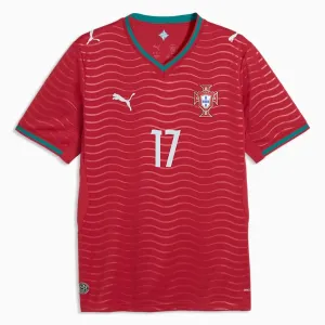 Camiseta Portugal Rafael Leão 17 Local Mundial 2026