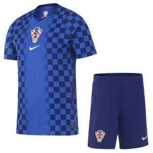 Conjunto Croacia Visitante Mundial 2026 Niño