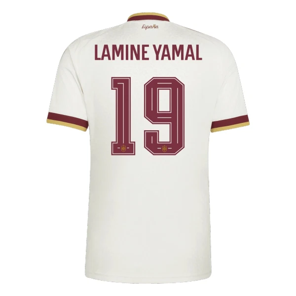 Camiseta España Lamine Yamal 19 Visitante Mundial 2026 Camiseta España Lamine Yamal 19 Visitante Mundial 2026