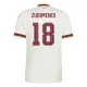 Camiseta España Martín Zubimendi 18 Visitante Mundial 2026 Camiseta España Martín Zubimendi 18 Visitante Mundial 2026