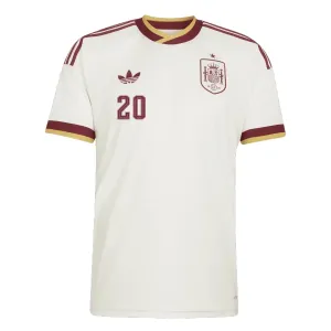Camiseta España Pedri 20 Visitante Mundial 2026