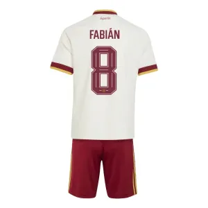 Conjunto España Fabián Ruiz 8 Visitante Mundial 2026 Niño