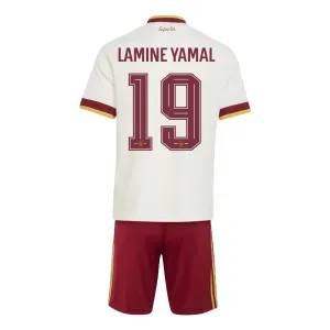 Conjunto España Lamine Yamal 19 Visitante Mundial 2026 Niño