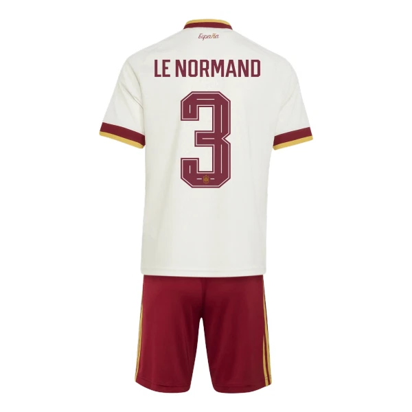 Conjunto España Le Normand 3 Visitante Mundial 2026 Niño Conjunto España Le Normand 3 Visitante Mundial 2026 Niño