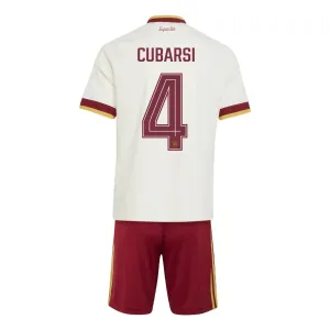 Conjunto España Pau Cubarsí 4 Visitante Mundial 2026 Niño