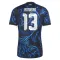 Camiseta Argentina Cristian Romero 13 Visitante Mundial 2026