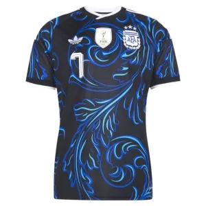 Camiseta Argentina R. de Paul 7 Visitante Mundial 2026