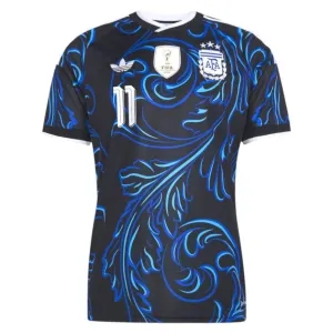 Conjunto Argentina Ángel Di María 11 Visitante Mundial 2026 Niño