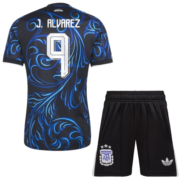 Conjunto Argentina Julián Álvarez 9 Visitante Mundial 2026 Niño Conjunto Argentina Julián Álvarez 9 Visitante Mundial 2026 Niño