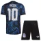 Conjunto Argentina Lionel Messi 10 Visitante Mundial 2026 Niño