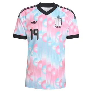 Camiseta Bélgica Fofana 19 Visitante Mundial 2026