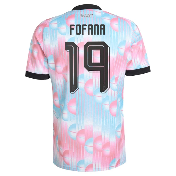 Camiseta Bélgica Fofana 19 Visitante Mundial 2026