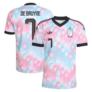 Camiseta Bélgica Kevin De Bruyne 7 Visitante Mundial 2026