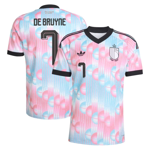Camiseta Bélgica Kevin De Bruyne 7 Visitante Mundial 2026 Camiseta Bélgica Kevin De Bruyne 7 Visitante Mundial 2026