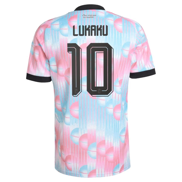 Camiseta Bélgica Romelu Lukaku 10 Visitante Mundial 2026