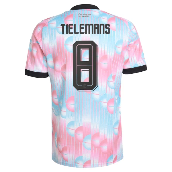 Camiseta Bélgica Tielemans 8 Visitante Mundial 2026