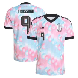 Camiseta Bélgica Trossard 9 Visitante Mundial 2026