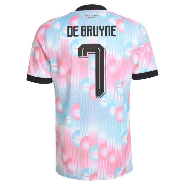 Conjunto Bélgica Kevin De Bruyne 7 Visitante Mundial 2026 Niño