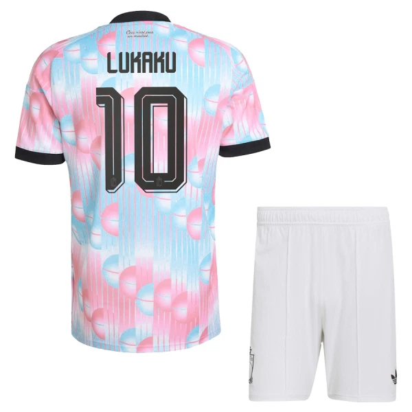 Conjunto Bélgica Romelu Lukaku 10 Visitante Mundial 2026 Niño Conjunto Bélgica Romelu Lukaku 10 Visitante Mundial 2026 Niño
