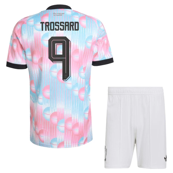 Conjunto Bélgica Trossard 9 Visitante Mundial 2026 Niño Conjunto Bélgica Trossard 9 Visitante Mundial 2026 Niño