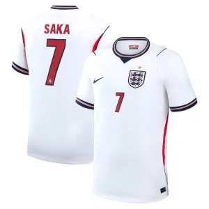 Camiseta Inglaterra Bukayo Saka 7 Local Mundial 2026