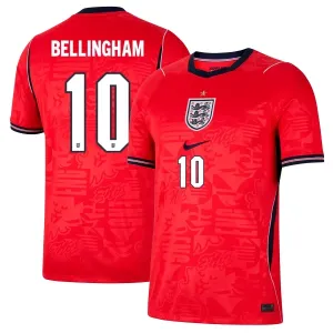 Camiseta Inglaterra Jude Bellingham 10 Visitante Mundial 2026