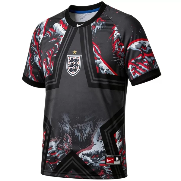 Camiseta Inglaterra Lifestyle Portero Mundial 2026 Negro