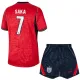 Conjunto Inglaterra Bukayo Saka 7 Visitante Mundial 2026 Niño